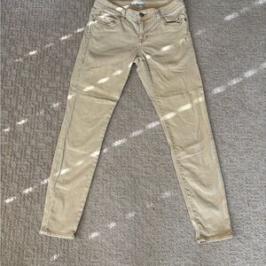 CAbi Beige Skinny Jeans